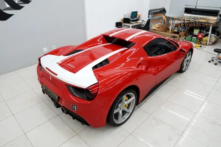 무광 페라리 812 컴페티지오네 PPF 전체랩핑 / 성남,판교,분당.강남