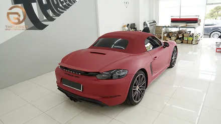 포르쉐 카이엔쿠페 이노즈텍 어반밤부 전체랩핑 / 성남,판교,분당.강남