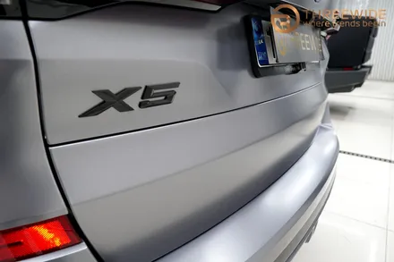 BMW X5, 사틴 그레이 & 실내 카본 전체 랩핑 시공 했어요! / 성남시 수정구 시흥동