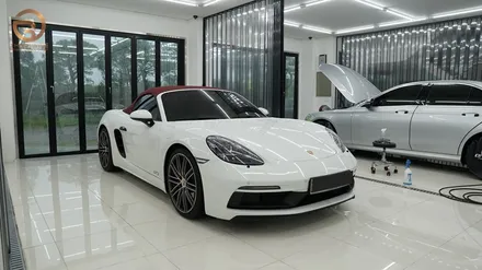 (분당 랩핑 ppf) 포르쉐 718 박스터 gts 사이드미러 필러 시공 / 성남시 수정구 시흥동