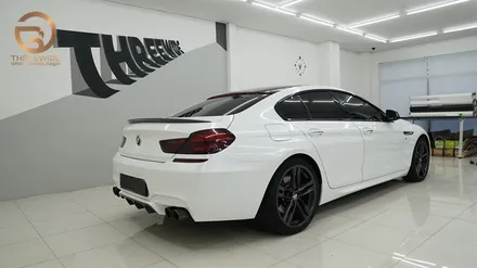 (분당 PPF) BMW 6시리즈 그란쿠페 다이아몬드 화이트 전체랩핑 / 성남,판교,분당.강남