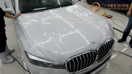 분당, BMW 7시리즈 프론트 PPF 시공기! (#프론트패키지 #도어PPF #유리막코팅 #판교수원)