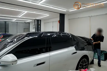 분당 BMW i7, 상단 투톤 고광택 투톤 랩핑 시공기 (#전체 #부분 #마이바흐룩 #판교 #코치라인) / 성남시 수정구 시흥동