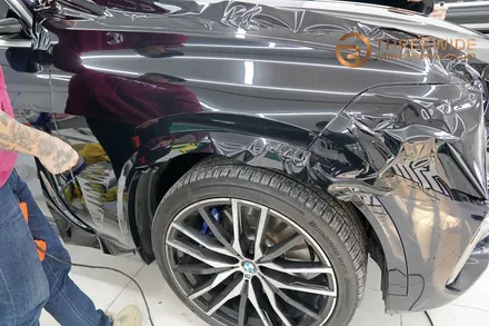 BMW X5, 고광택 랩핑부터 키드니 그릴 교체까지 한 번에! (#전체랩핑 #크롬죽이기 #크롬딜리트 #분당 #판교) / 성남시 수정구 시흥동