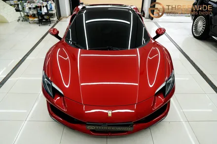 페라리 296 GTS, 다채로운 비주얼을 위한 카본 & 블랙 PPF 시공기 (#외부PPF #내부PPF #카본PPF #블랙PPF #실내가죽코팅 #분당 #판교) / 성남시 수정구 시흥동