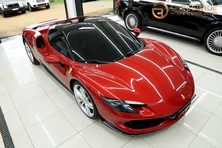 페라리 296 GTS, 다채로운 비주얼을 위한 카본 & 블랙 PPF 시공기 (#외부PPF #내부PPF #카본PPF #블랙PPF #실내가죽코팅 #분당 #판교) / 성남시 수정구 시흥동