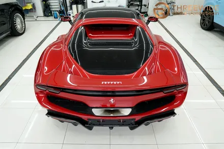 페라리 296 GTS, 다채로운 비주얼을 위한 카본 & 블랙 PPF 시공기 (#외부PPF #내부PPF #카본PPF #블랙PPF #실내가죽코팅 #분당 #판교) / 성남시 수정구 시흥동