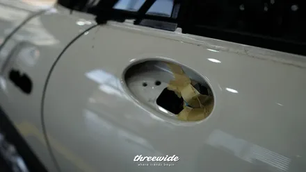 BMW 미니쿠퍼 [하늘색 전체랩핑] / 성남시 수정구 시흥동