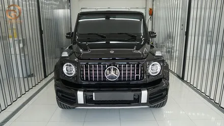(분당 랩핑 PPF) 신형 G63 AMG 타이어커버 랩핑과 생활보호필름 시공 / 성남시 수정구 시흥동