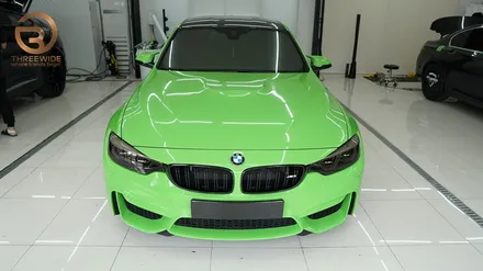 (분당 PPF) BMW M3 컴페티션 그린 랩핑 / 성남시 수정구 시흥동