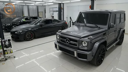 (분당 PPF) 벤츠 G63 AMG 지바겐 사틴 그레이 전체랩핑 / 성남시 수정구 시흥동