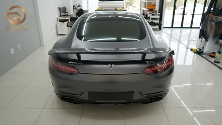 (분당 PPF) 벤츠 AMG GTS 에디션1 사틴그레이 전체랩핑 / 성남시 수정구 시흥동