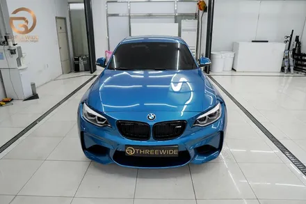 (분당 랩핑) BMW M2 크레용 랩핑 / 성남,판교,분당.강남