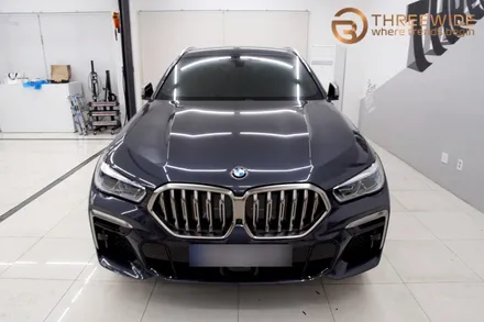 BMW X6 M50i 에이버리 사틴 그라파이트 그레이 랩핑 / 성남,판교,분당.강남