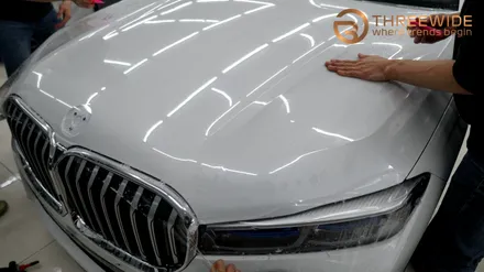 분당, BMW 7시리즈 프론트 PPF 시공기! (#프론트패키지 #도어PPF #유리막코팅 #판교수원)
