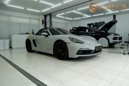 분당 사고 & 보험 처리, 한 번에 모든 것을 해결하는 방법! (#포르쉐718 #박스터4.0GTS #PPF #소프트탑코팅 #GT4RS랩핑) / 성남시 수정구 시흥동