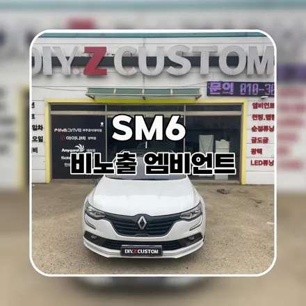 파주 운정 SM6 비노출 엠비언트 시공 작업 후기 / 경기 파주