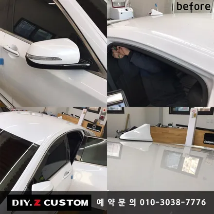[파주 / 일산 튜닝] 다이즈 커스텀, 제네시스 천장 루프스킨, 사이드미러 부분랩핑 시공완료! / 경기 파주