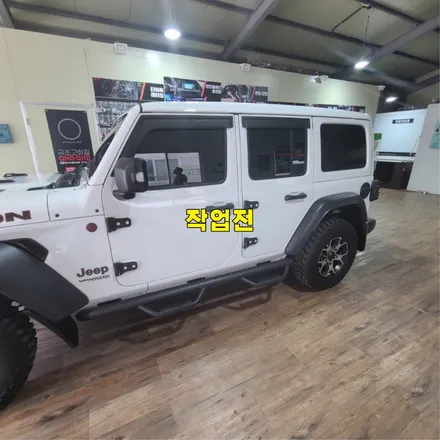 파주 운정 지프 랭글러 데칼 랩핑 시공 작업 후기 / 경기 파주