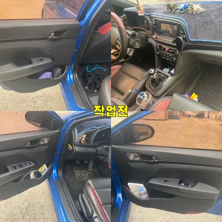 파주 운정 아반테AD 비노출 엠비언트 시공 작업 후기 / 경기 파주