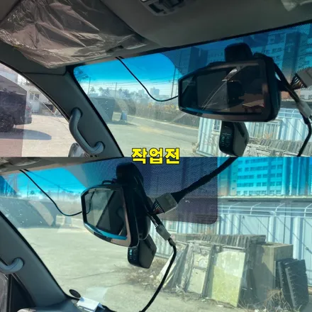 파주 운정 포터 1톤 탑차 화물차 뷰게라 VG-805V블랙박스 시공 작업 후기 / 경기 파주