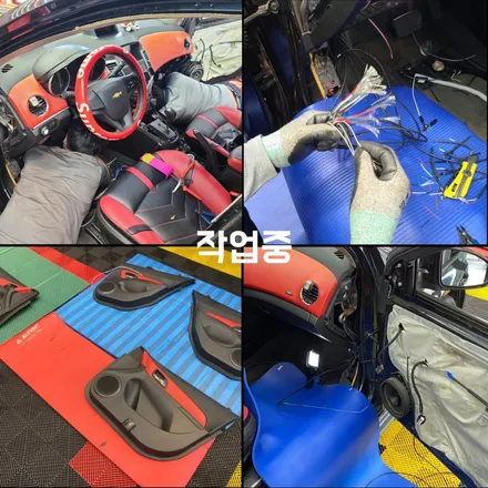 원당 야당 삼송 원릉 지축 덕양구 파주튜닝샵 추천 - 다이즈커스텀 - 쉐보레 크루즈 - 엠비언트,풋등,스피커 엠비언트 시공완료 ! / 경기 파주