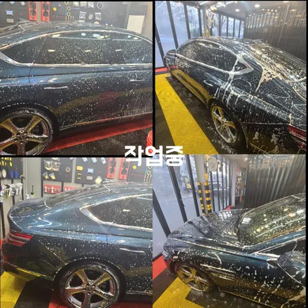 금촌 문산 제네시스 g80 스팀세차 시공 작업 후기 / 경기 파주