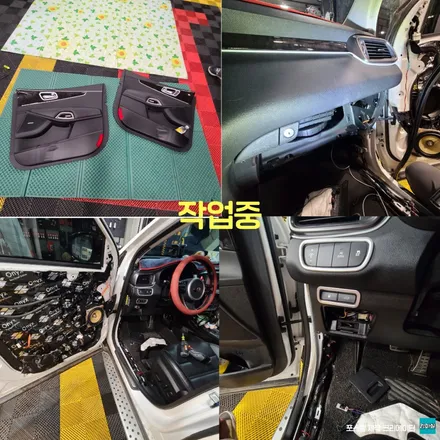 파주 운정 올 뉴 쏘렌토 노출 엠비언트 시공 작업 후기 / 경기 파주