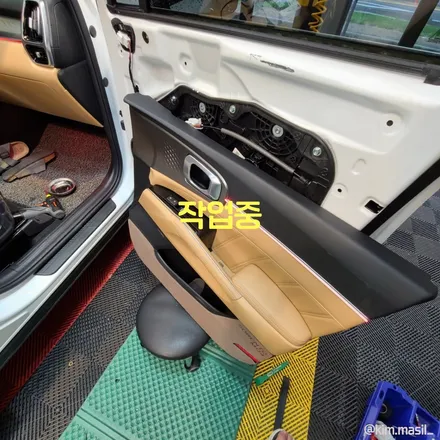 일산 김포 쏘렌토mq4 도어 라이트 시공 작업 후기 / 경기 파주