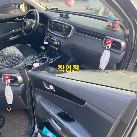 파주 운정 더 뉴 쏘렌토 비노출 엠비언트 시공 작업 후기 / 경기 파주