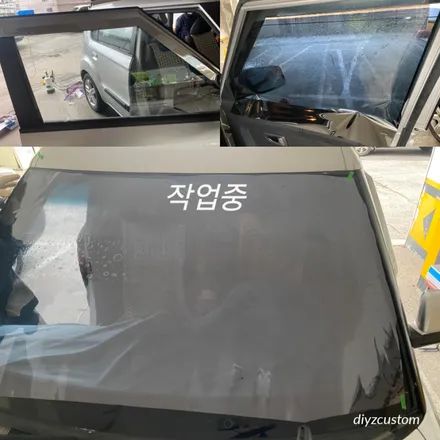 파주 일산 고양 \'쏘울 - 나노필름 이지스BR 반사필름 썬팅(틴팅) 작업 후기! / 경기 파주