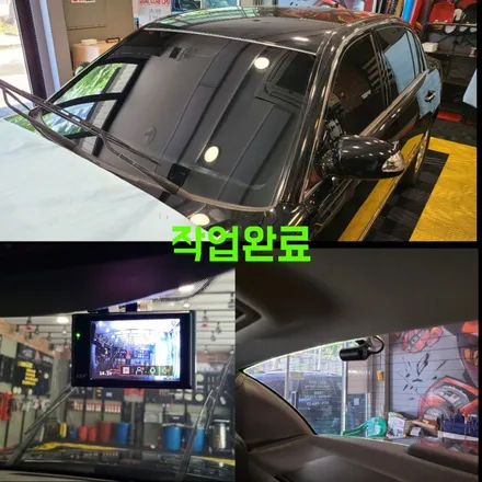 파주 썬팅 블랙박스 잘하는 튜닝샵 - 다이즈커스텀 - 오피러스 파비스 썬팅, esv블랙박스 시공완료 / 경기 파주