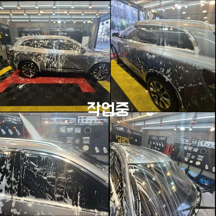 파주 운정 자동차튜닝 전문점 다이즈커스텀 - QM6 디테일링 스팀세차 작업 후기 / 경기 파주