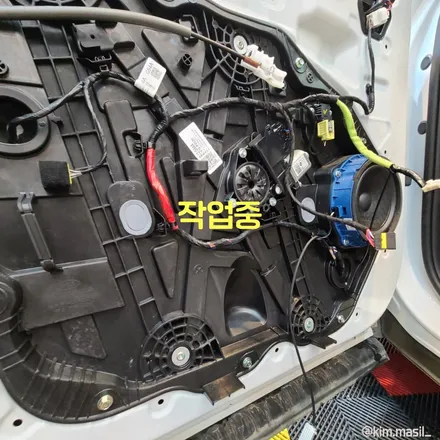 일산 김포 쏘렌토mq4 도어 라이트 시공 작업 후기 / 경기 파주