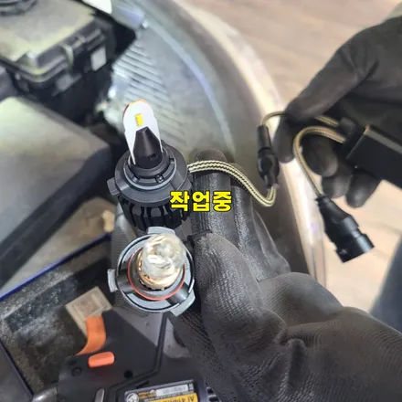 파주 운정 스토닉 브라비오 LED 라이트 시공 작업 후기 / 경기 파주