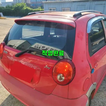 파주 운정 마티즈 싹찍어블박 순정눈밀러 시공 작업 후기 / 경기 파주