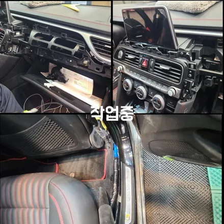 파주 운정 자동차 튜닝 잘하는 곳 추천 제네시스 g70 엠비언트 시공 작업 후기 / 경기 파주