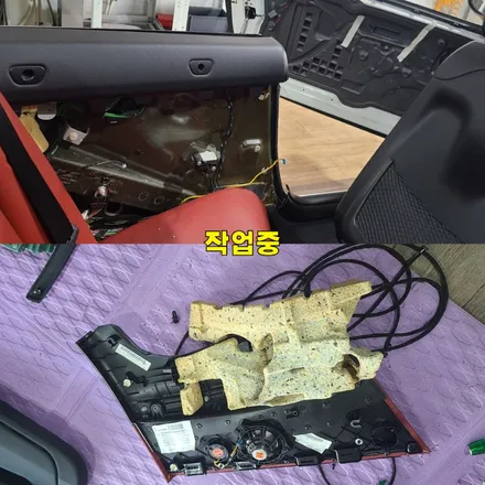 파주 운정 BMW335i 코더스 엠비언트 시공 작업 후기 / 경기 파주