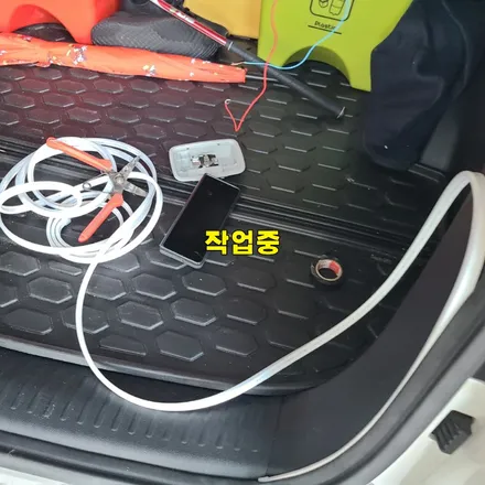 파주 운정 올뉴쏘렌토  트렁크 LED 식빵등 시공 작업 후기 / 경기 파주