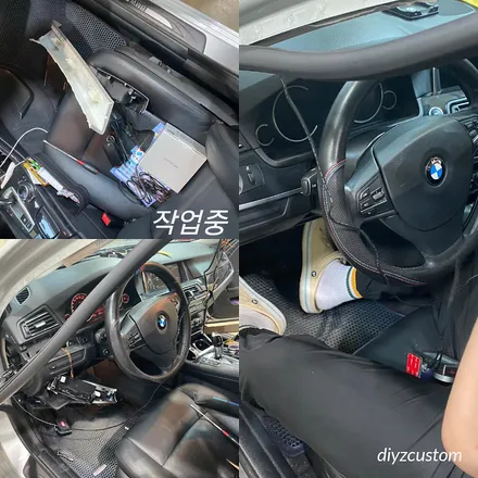 파주 일산 \'BMW5 - 만도 FX1000 블랙박스 설치 작업 후기!\' / 경기 파주