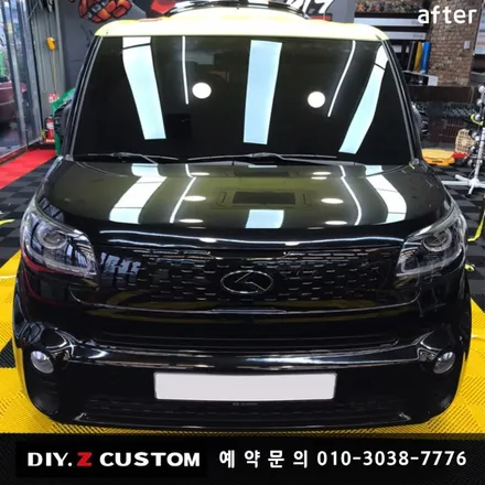 [파주 / 일산 튜닝] 다이즈 커스텀, KIA 레이 부분랩핑 시공작업! / 경기 파주