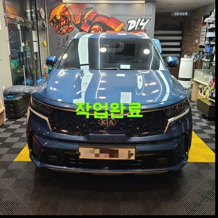 자동차튜닝 / 최신형 쏘렌토 4세대 신차패키지 1차(솔라가드 차콜썬팅) 작업 완료! / 경기 파주
