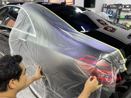울산자동차랩핑 벌써 2번이나 랩핑 맡겨주시는 벤츠 S63AMG / 울산 남구