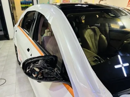 울산자동차랩핑 벌써 2번이나 랩핑 맡겨주시는 벤츠 S63AMG / 울산 남구