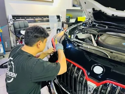 울산랩핑 BMW 740I 투톤랩핑 시공으로 완성된 프리미엄 감성 / 울산 남구