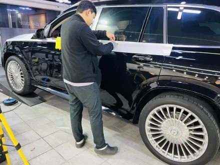 울산랩핑 벤츠 GLS 마이바흐 투톤 자동차랩핑 / 울산 남구