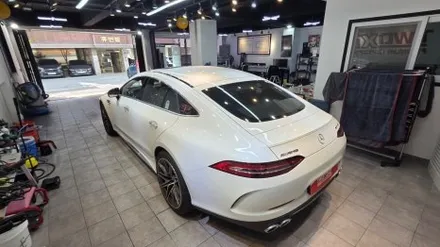 울산랩핑 벤츠 AMG GT43 자동차 랩핑으로 원하는 컬러 완성했습니다 / 울산 남구