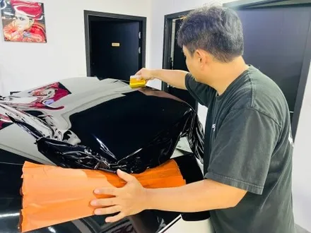 울산랩핑 BMW 740I 투톤랩핑 시공으로 완성된 프리미엄 감성 / 울산 남구