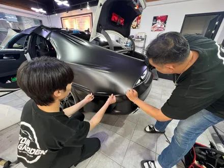 울산랩핑 반무광블랙으로 업그레이드된 CLS63 AMG / 울산 남구