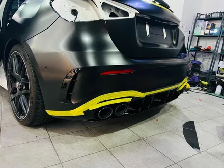 울산랩핑 A45 AMG 사틴블랙 업체 선정을 잘해야하는이유 / 울산 남구